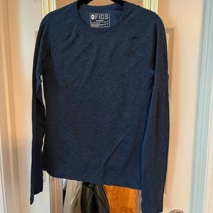 Women’s Figs Salta Underscrub in Caribbean Blue Size Medium